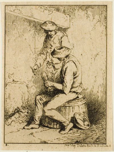 Drickare av Charles Emile Jacque