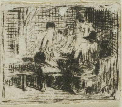 Drinkare av Charles Emile Jacque