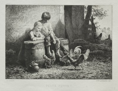 Lite lite. av Charles Emile Jacque
