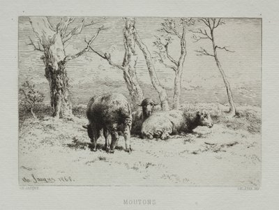 Får av Charles Emile Jacque