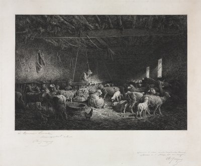 Stabilt av Charles Emile Jacque