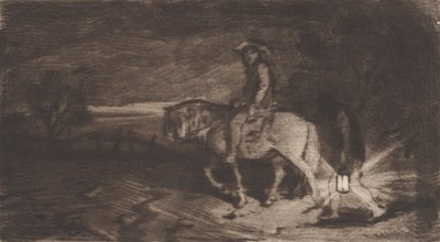 Kavaljeren, 1848. av Charles Emile Jacque