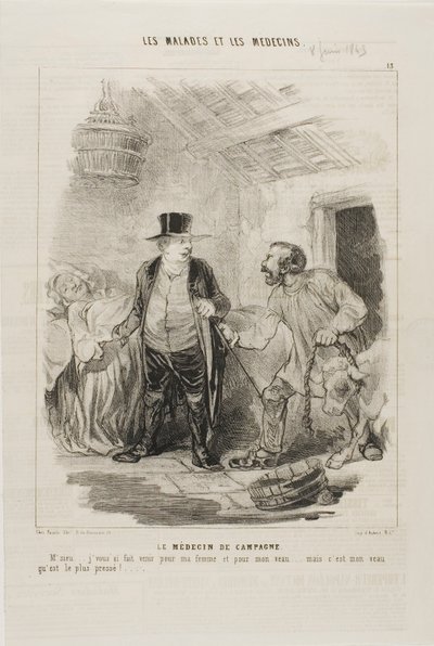 Landsläkaren (skylt 13) av Charles Emile Jacque