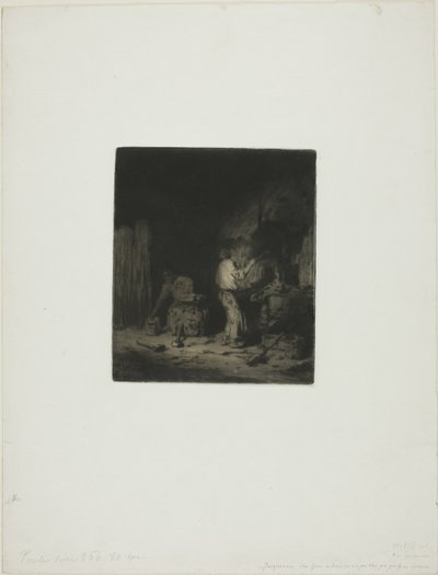 Smedjan av Charles Emile Jacque