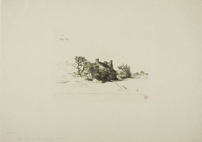 De små husen, Kercassier av Charles Emile Jacque