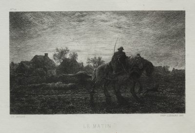 Morgonen av Charles Emile Jacque
