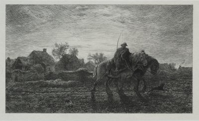 Morgonen. av Charles Emile Jacque