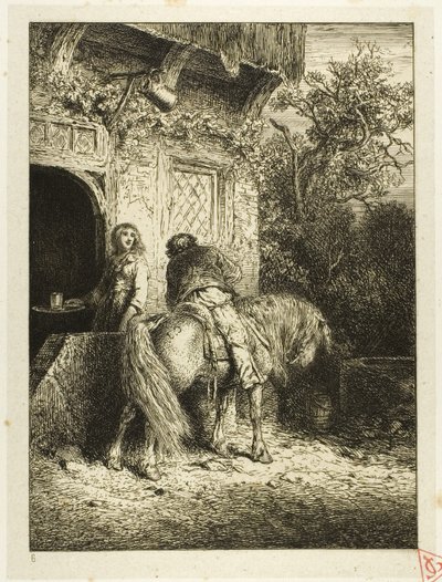 Ryttaren av Charles Emile Jacque