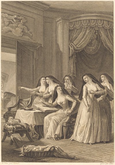 Syster Jane av Charles Emmanuel Patas after Charles Monnet