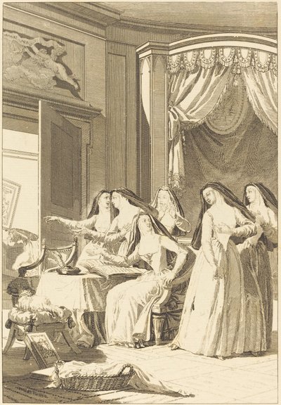 Syster Jane av Charles Emmanuel Patas after Charles Monnet