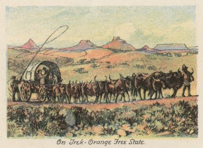 Sydafrika: På vandring, Orange Free State (färglitografi) av Charles Ernest Peers
