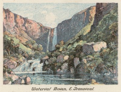 Sydafrika: Waterval Boven, E Transvaal (färglitografi) av Charles Ernest Peers