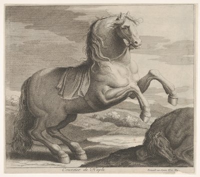 Kurir från Neapel. av Charles Errard le fils
