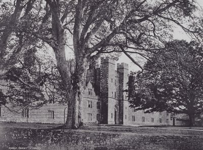 Knole, West Front (s/v foto) av Charles Essenhigh Corke