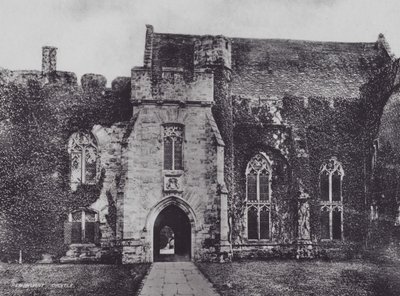 Penshurst Castle (s/v foto) av Charles Essenhigh Corke