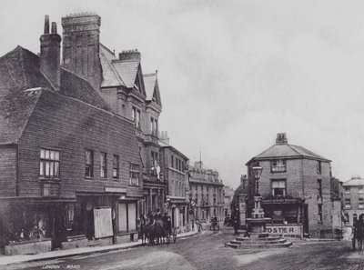 Sevenoaks: London Road (s/v foto) av Charles Essenhigh Corke