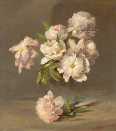 Pioner i en vas, ca 1885 (olja på duk) av Charles Ethan Porter