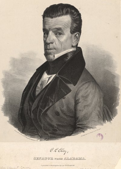 Clement Comer Clay av Charles Fenderich