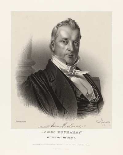 James Buchanan av Charles Fenderich