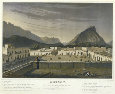 Monterey, sett från en hus-topp på huvudtorget, [väst] oktober av Charles Fendrich