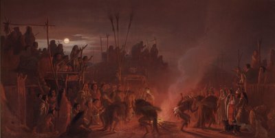 Buffeldansen av Charles Ferdinand Wimar