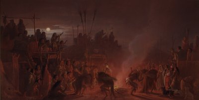 Buffeldansen av Charles Ferdinand Wimar