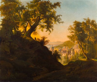 Heidelbergs slott av Charles Ferdinand Wimar