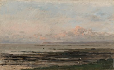 Stranden vid Ebb Tide En strand vid Ebb Tide av Charles Francois Daubigny