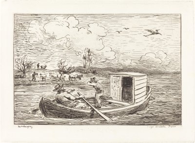 Cambronnes ord av Charles Francois Daubigny