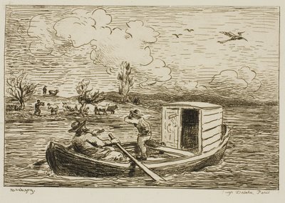 Cambronnes ord av Charles Francois Daubigny