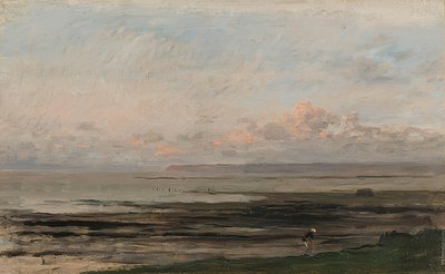 Havet vid lågvatten av Charles Francois Daubigny