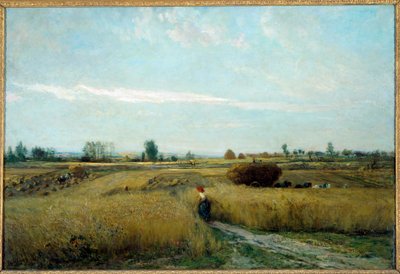 Skördemålning av Charles Francois Daubigny av Charles Francois Daubigny