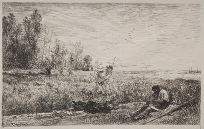 Slåtter av Charles Francois Daubigny