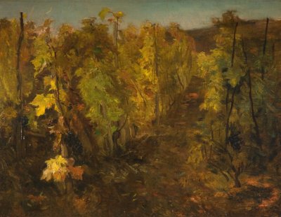 Vinrankan, 1860-1863 av Charles Francois Daubigny