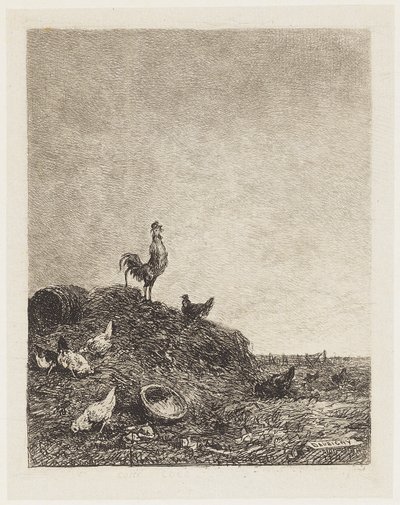 Tuppens sång av Charles Francois Daubigny
