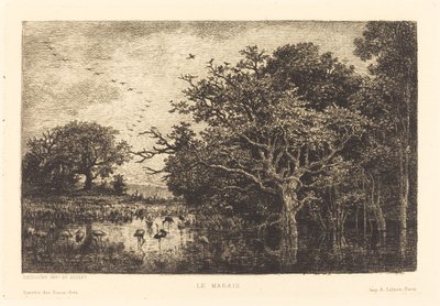 Kärr av Charles Francois Daubigny