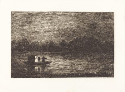 Nattresa, 2:a plattan av Charles Francois Daubigny