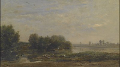 På Oise av Charles Francois Daubigny