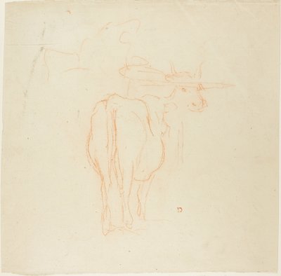 Stående boskap av Charles Francois Daubigny