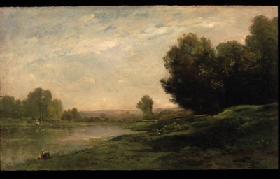 Oises stränder av Charles Francois Daubigny