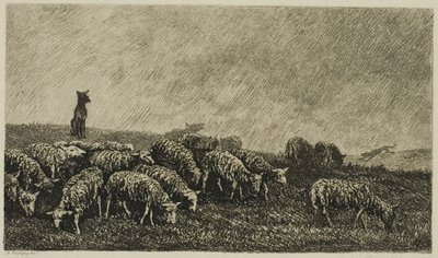Hundens klocka av Charles Francois Daubigny