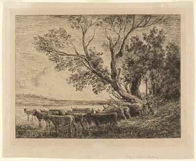 Forden av Charles Francois Daubigny
