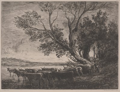 Forden av Charles Francois Daubigny