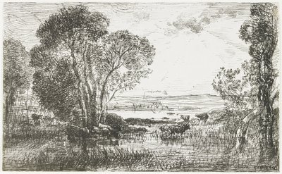 Hydraulmotorn, 1862 av Charles Francois Daubigny
