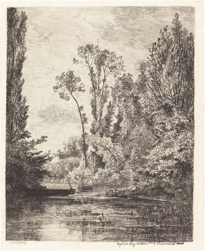 Jungfruöarna i Bezons av Charles Francois Daubigny