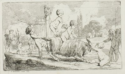 Barn som leker av Charles Francois Hutin