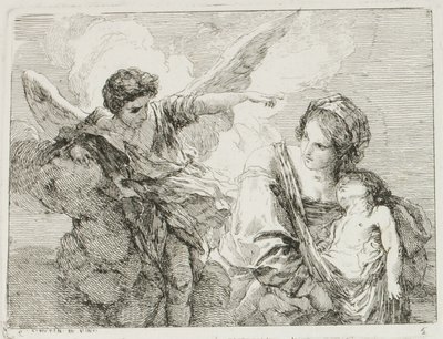 Hagar av Charles Francois Hutin