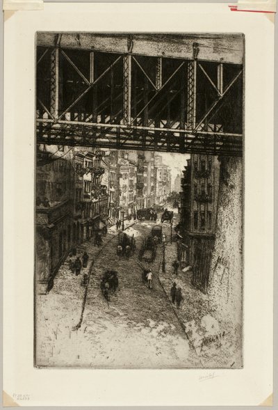 Cherry Street av Charles Frederick William Mielatz