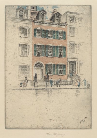 Ericssons hus, Beach Street av Charles Frederick William Mielatz