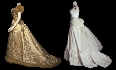 Bertha Palmers aftonklänning av Charles Frederick Worth